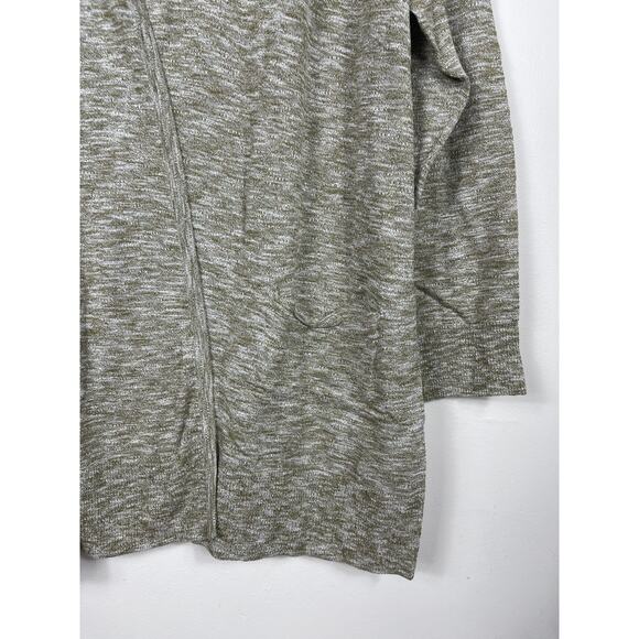 New Madewell Summer Ryder Cardigan in Marled Olive Women's Size 2X - Picture 5 of 9